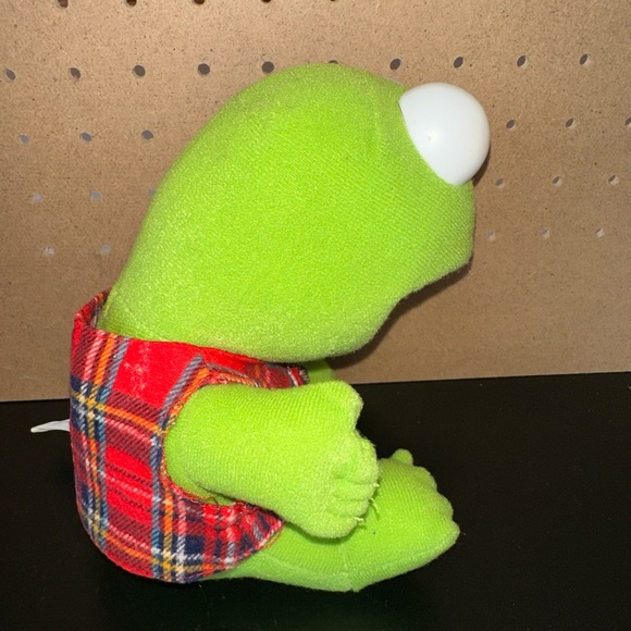 🐸 Vtg 80s Kermit the Frog 🍼 Plush Stuffed Animal Toy 💎 🔥 1987 Baby Muppets - Picture 2 of 6